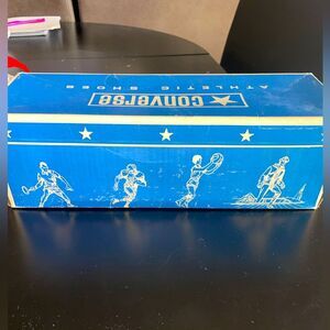 Vintage Converse Sneakers EMPTY  Box womens Deck Star white ox sz 8 9368